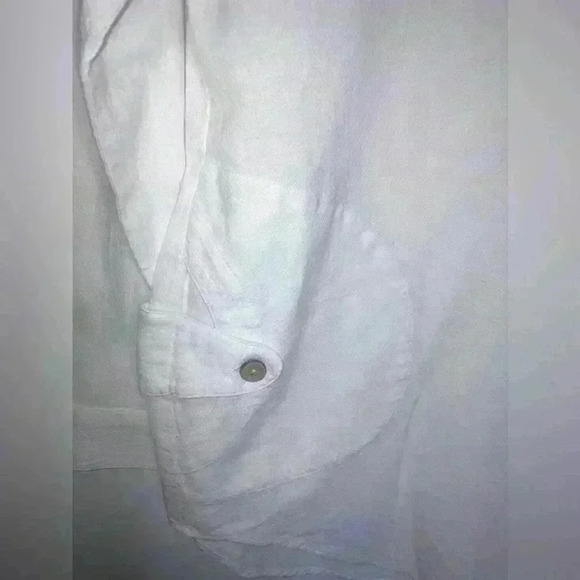 Soft Surroundings White Pullover Blouse - Picture 4 of 16